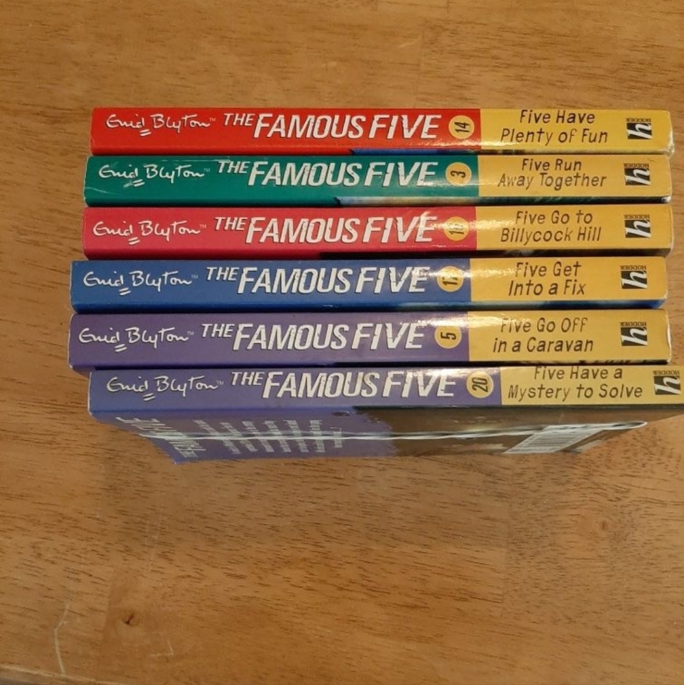 Enid Blyton Famous Five books